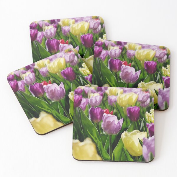 Item preview, Field of Tulips designed and sold by burbankdesigns.