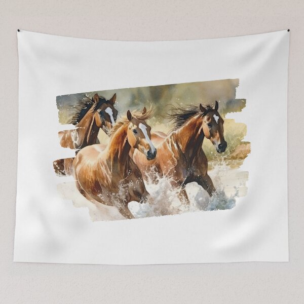 Item preview, Horses Running in the Wild designed and sold by TSF LifeStyle Designs.