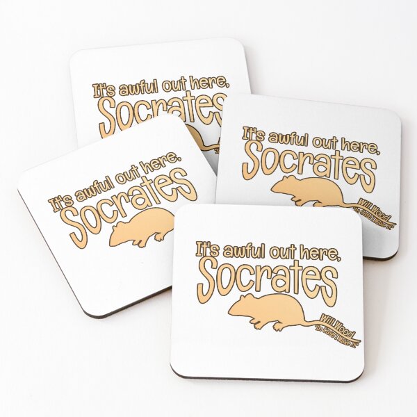 Item preview, Willard It's Awful Out Here Socrates Design designed and sold by GreatAndNerdy.