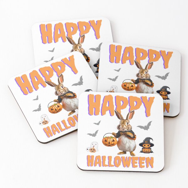 Item preview, Happy Halloween Bunny Design – Perfect for Rabbit Lovers designed and sold by Fredster1966.