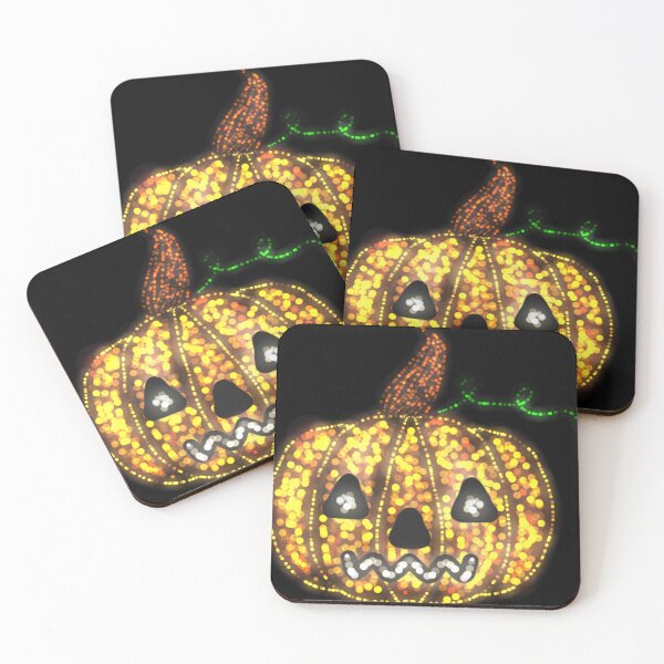 Item preview, A glittery jack o lantern  designed and sold by AncientDreamer.