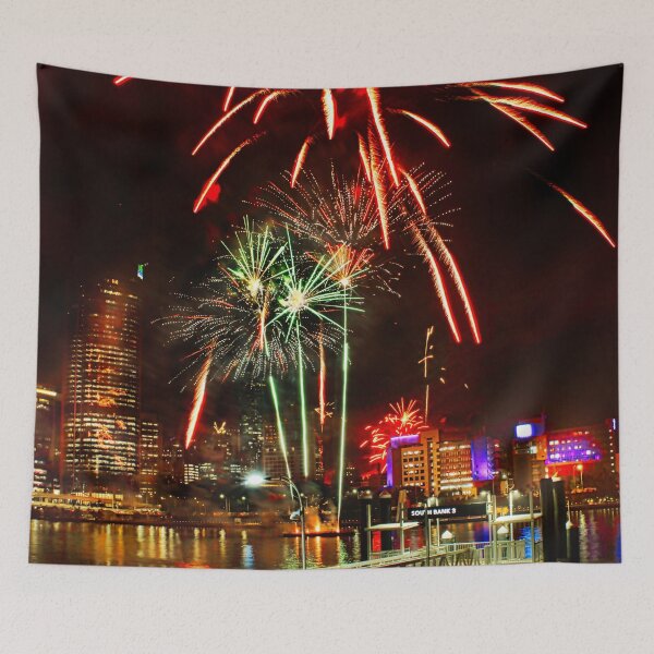 Item preview, Fireworks South Bank Brisbane designed and sold by pcole123.