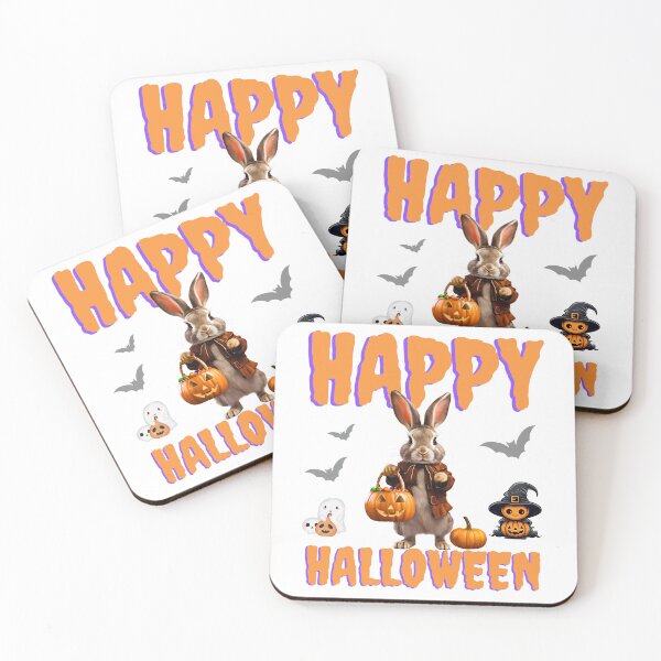 Item preview, Happy Halloween Bunny Design – Perfect for Rabbit Lovers designed and sold by Fredster1966.