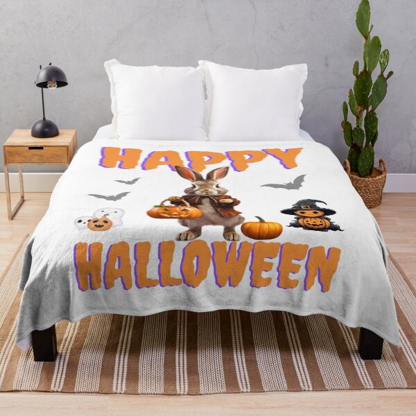 Item preview, Happy Halloween Bunny Design – Perfect for Rabbit Lovers designed and sold by Fredster1966.