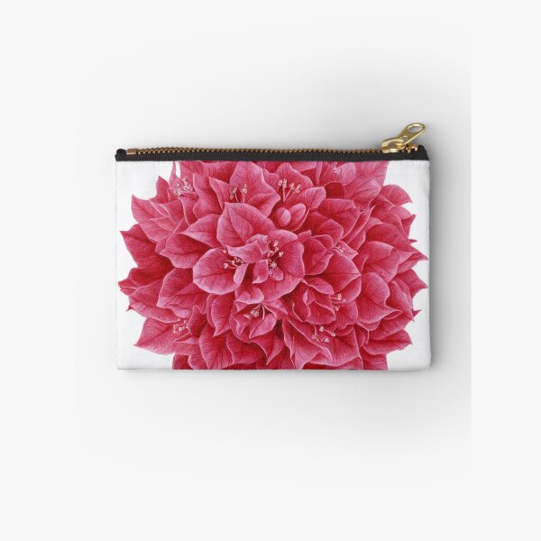 Item preview, "Bougainvillea in White on Red 2" designed and sold by anahimar1418.