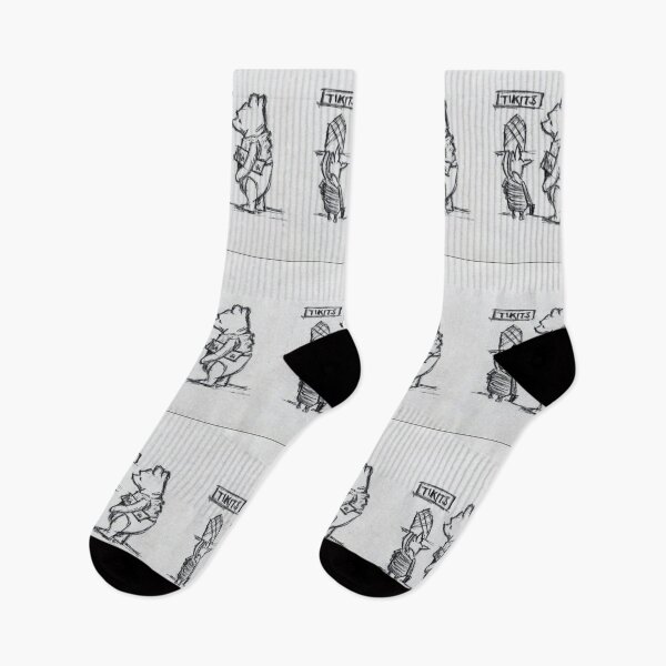 Item preview, Pooh and Piglet buy tickets. designed and sold by jamiestarr.