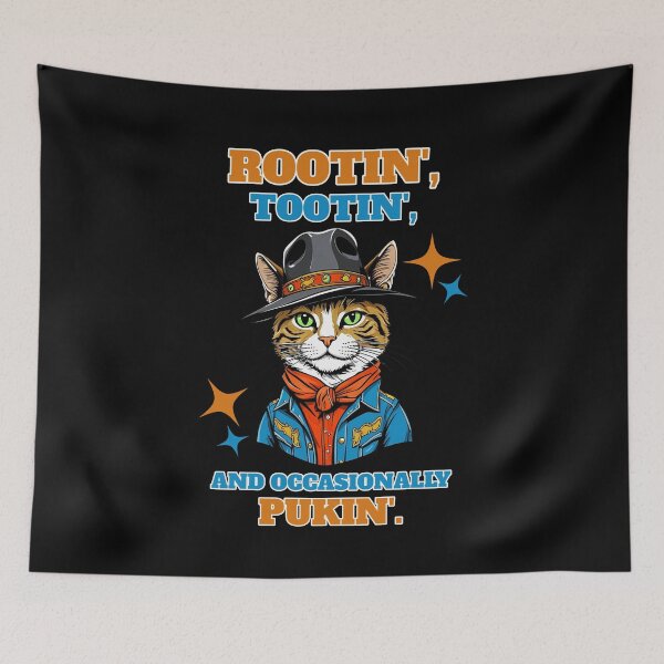Item preview, Rootin' tootin and' occasionally pukin' designed and sold by Purr95.