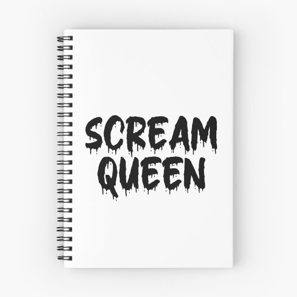 Item preview, BLACK ON WHITE SCREAM QUEEN BLOOD DRIP designed and sold by RomeArtCo.