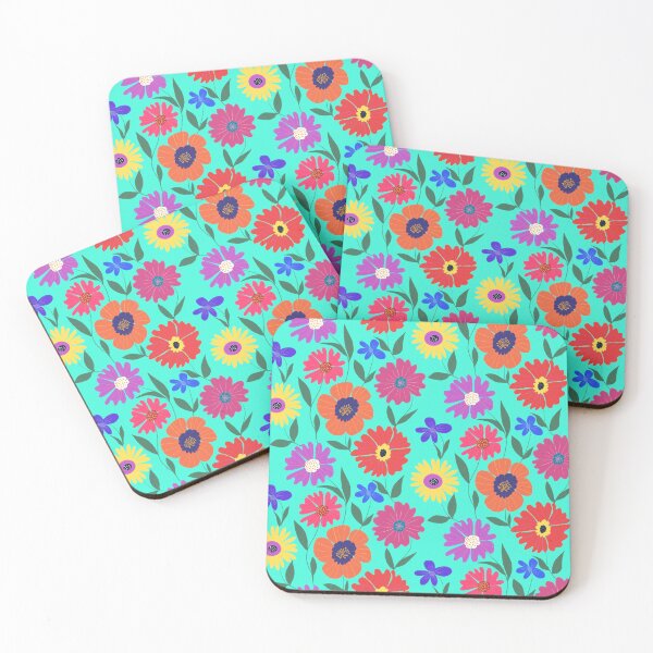 Item preview, Happy Flowers designed and sold by donnaheronart.