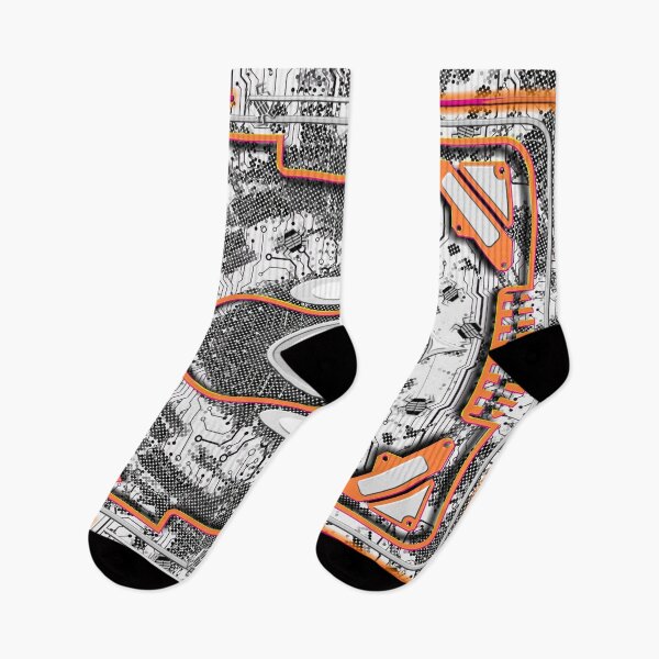 Item preview, conceptual digital illustration firewall interface Reality toxic Cyberpunk style - orange neon designed and sold by JVNS.