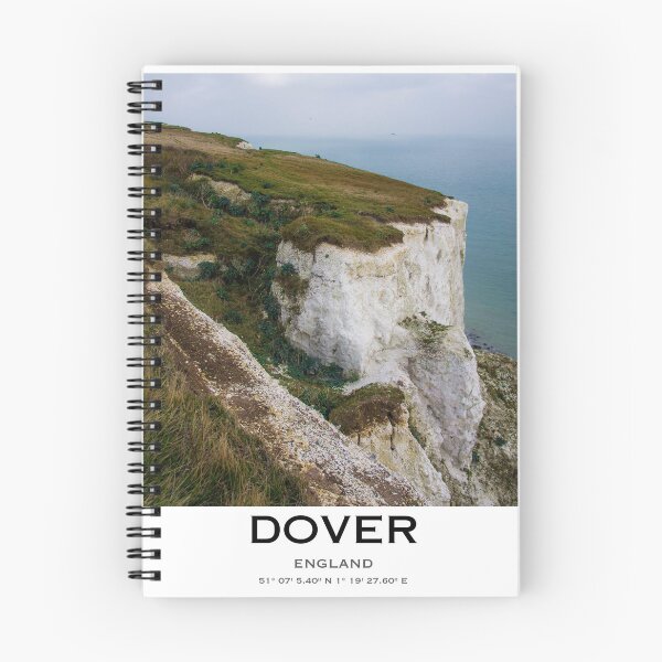 Item preview, Dover Cliffs poster / travel wall art / England designed and sold by PanenkaPrints.