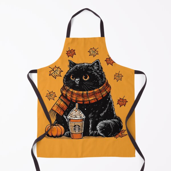 Item preview, Pumpkin Spice Latte Cat designed and sold by KilkennyCat Art.