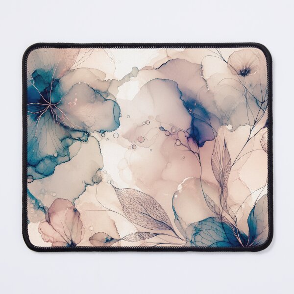 Item preview, Ethereal Botanical in Blush and Turquoise designed and sold by Vivien la Muse.