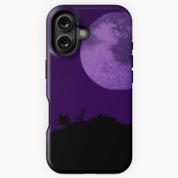 Item preview, Purple Moon Pixel Art designed and sold by Pixelrakuen.