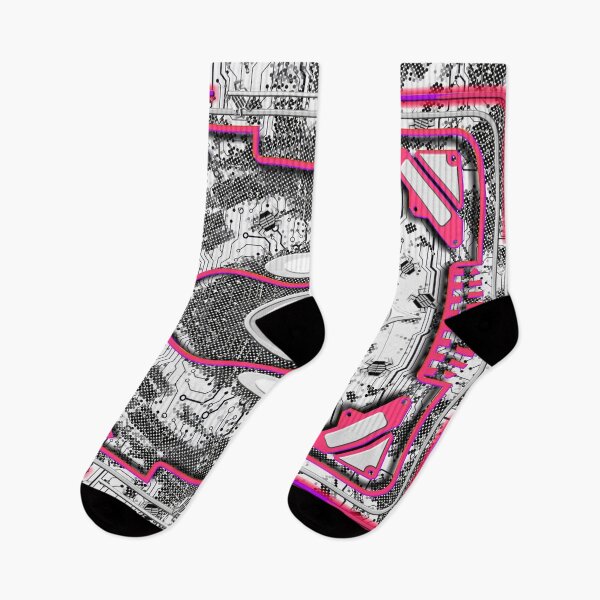 Item preview, conceptual digital illustration firewall interface Reality toxic Cyberpunk style - pink neon designed and sold by JVNS.