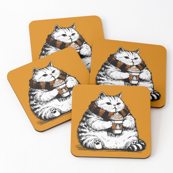 Item preview, Gato PSL corpulento designed and sold by KilkennyCat Art.