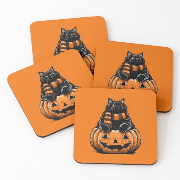 Item preview, Chonk Cat In A Pumpkin designed and sold by KilkennyCat Art.