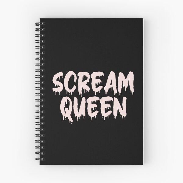 Item preview, PINK ON BLACK SCREAM QUEEN BLOOD DRIP designed and sold by RomeArtCo.