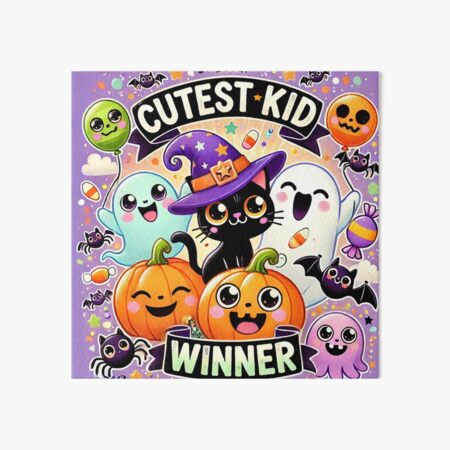 Item preview, Cutest Kid Halloween Winner: Spooky Fun Celebration designed and sold by MySheetMusicArt.