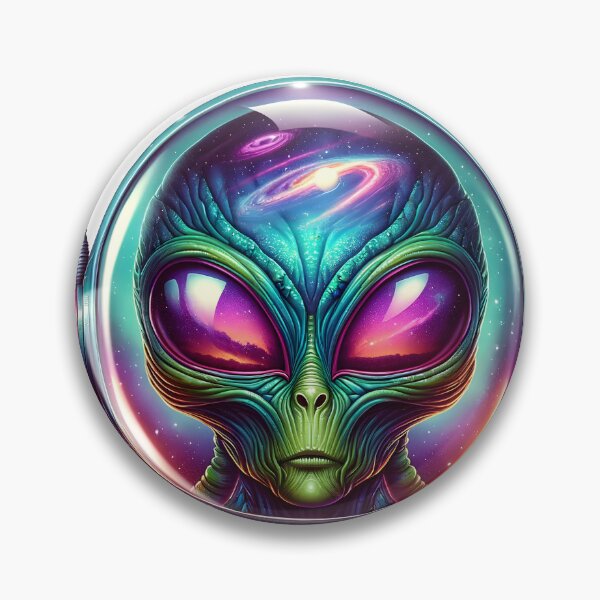 Artikelvorschau, Außerirdisches Retro-Futuristisches Neon entworfen und verkauft von JonelleTshirts.