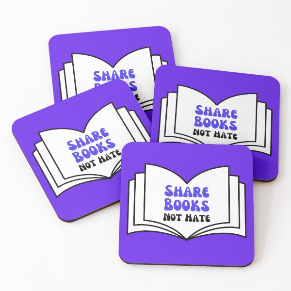 Item preview, Share Books Not Hate designed and sold by weedaisy.