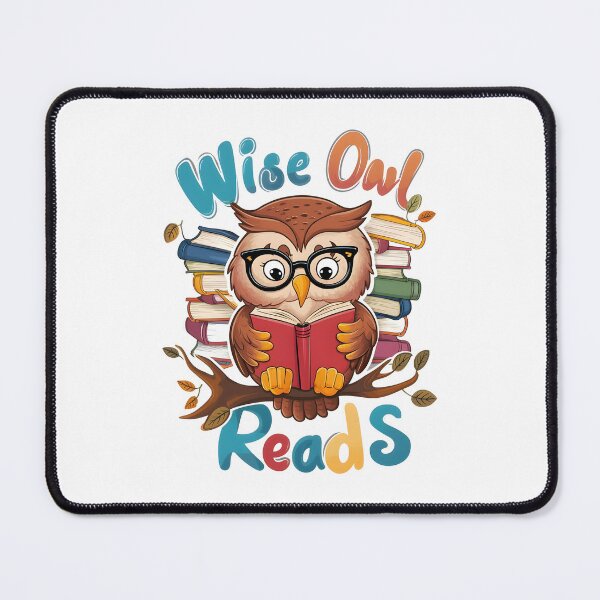 Item preview, Wise Owl Reads designed and sold by Dazzle-Sizzle.
