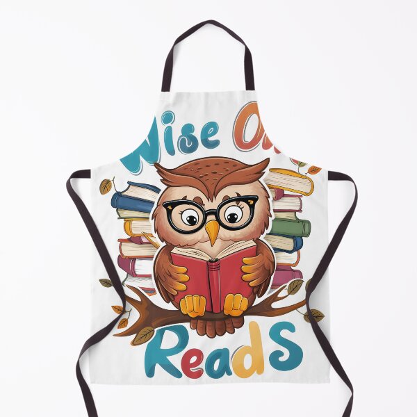 Item preview, Wise Owl Reads designed and sold by Dazzle-Sizzle.