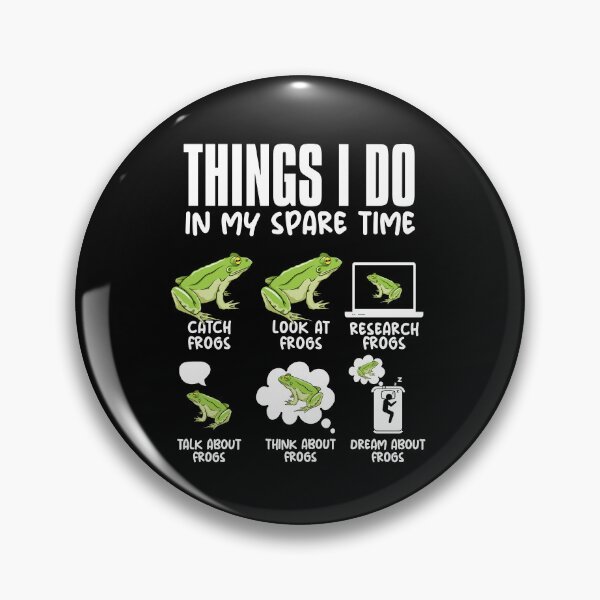 Item preview, Things I Do In My Spare Time Frogs Herpetology Boys Frog Gear designed and sold by DynamicDesign.