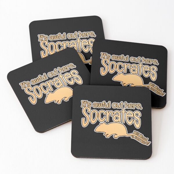 Item preview, Willard It's Awful Out Here Socrates Design designed and sold by GreatAndNerdy.