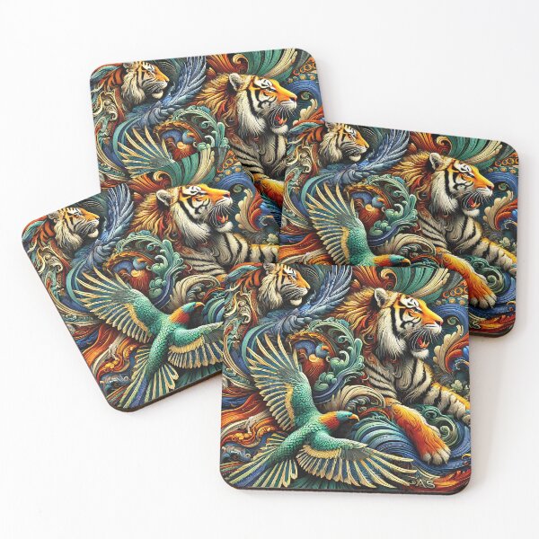 Item preview, Luxe Wild Essence: Fierce and Free" designed and sold by COVELIA.