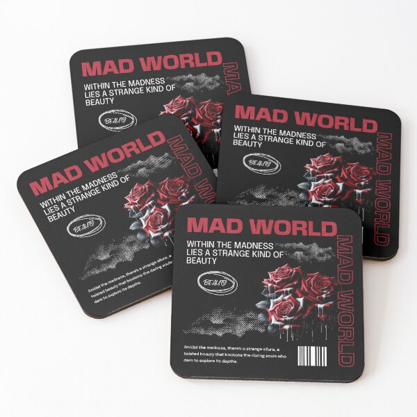 Item preview, Mad World Painted Roses designed and sold by taratops.