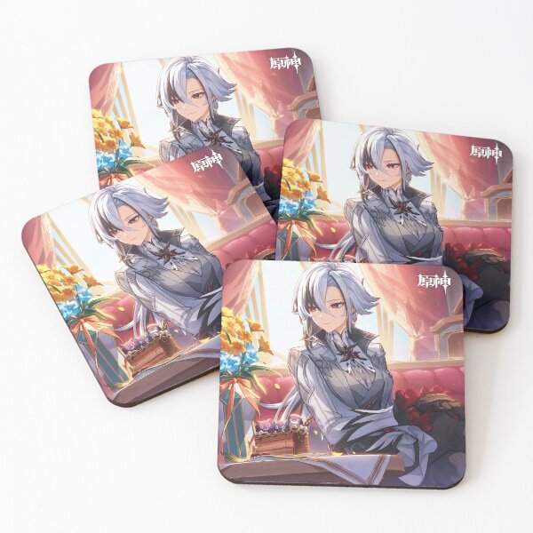 Item preview, Genshin Impact - Arlecchino Official Birthday Artwork 2024 designed and sold by Krimsy.