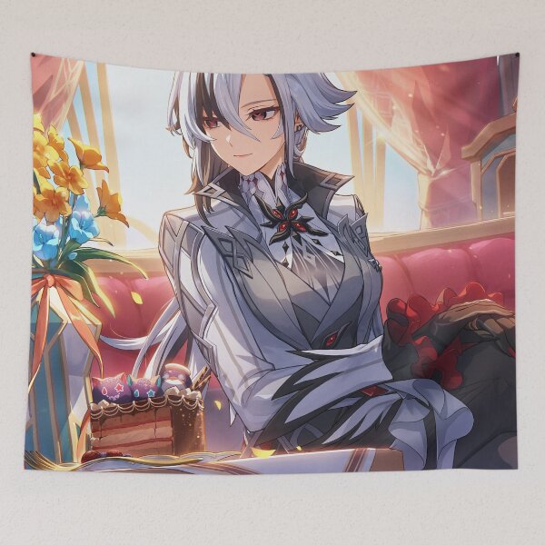 Item preview, Genshin Impact - Arlecchino Official Birthday Artwork 2024 designed and sold by Krimsy.