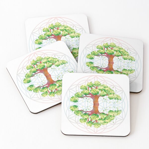 Item preview, Tree of life and flower of life designed and sold by Bo-Yin.