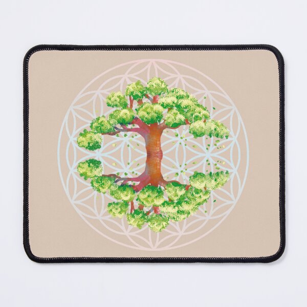 Item preview, Tree of life and flower of life designed and sold by Bo-Yin.