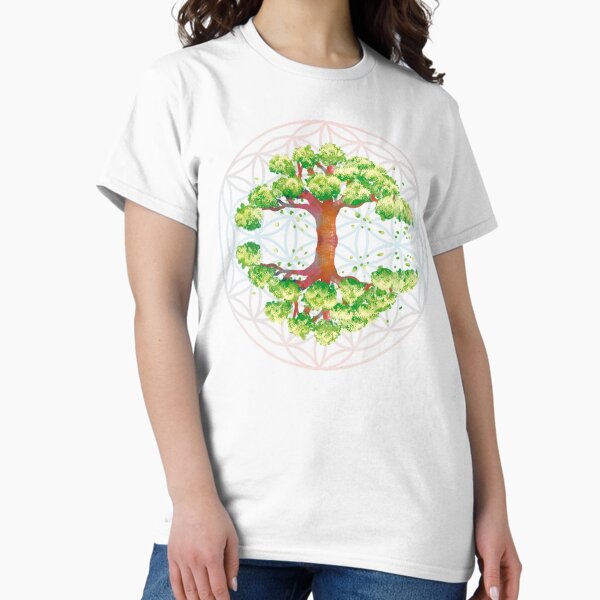 Aperçu de l'œuvre Arbre de vie et fleur de vie créée et vendue par Bo-Yin.
