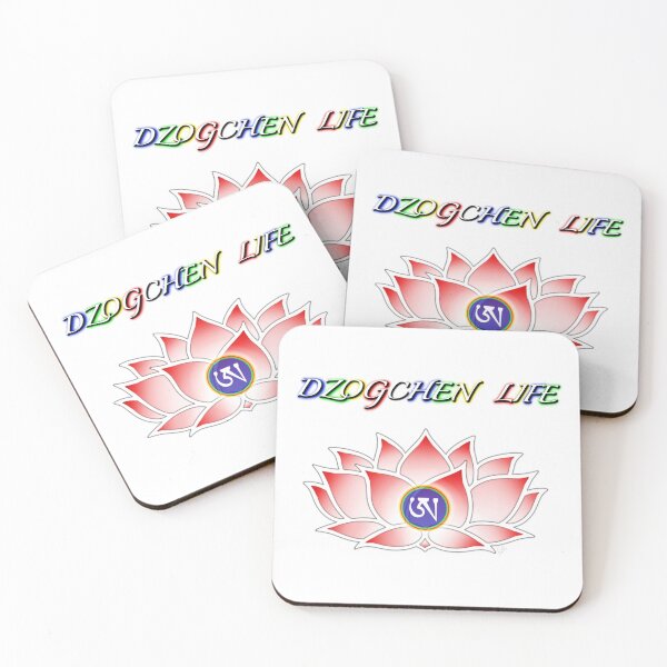 Item preview, Dzogchen Life, Red Lotus, Ah, Tibetan, Flower, Buddhist, Buddhism, White Background designed and sold by MayGreenAbgrall.