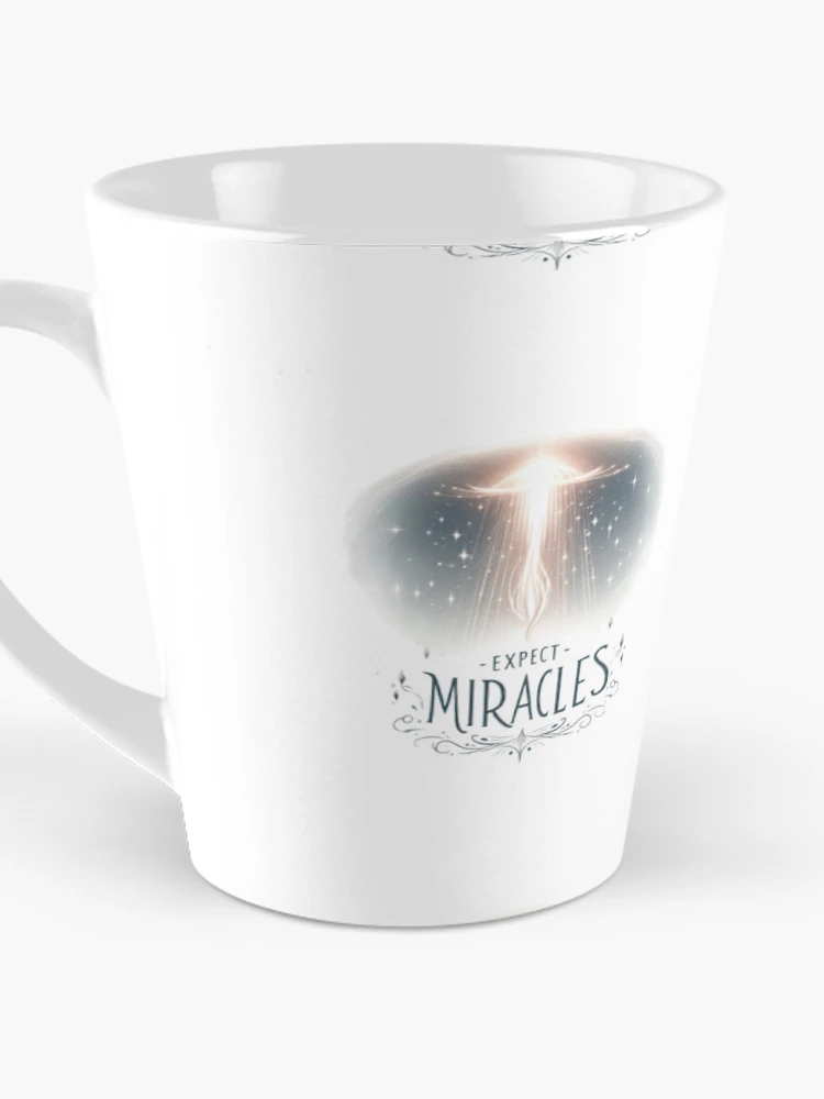 Thumbnail 3 of 4, Coffee Mug, Expect miracles designed and sold by Monem-RASH.