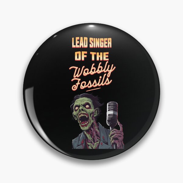 Item preview, Lead Singer of The Wobbly Fossils - Halloween Design designed and sold by signshirtz.