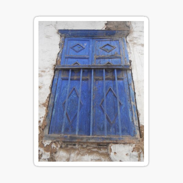 Item preview, Old Cobalt Blue Door - Cusco - Peru - South America designed and sold by exploramum.