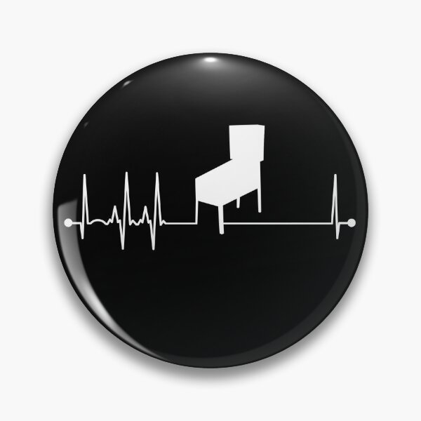 Item preview, Pinball Arcade Heartbeat EKG Pinball Arcade Gamer Pinball Gear designed and sold by DynamicDesign.