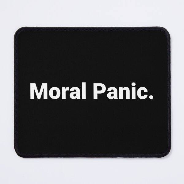 Item preview, Moral Panic. designed and sold by Text-based T-Shirts and Gifts.