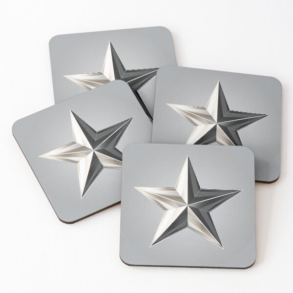 Item preview, Free Vector 3D Metal Star Isolated designed and sold by hjian8219.