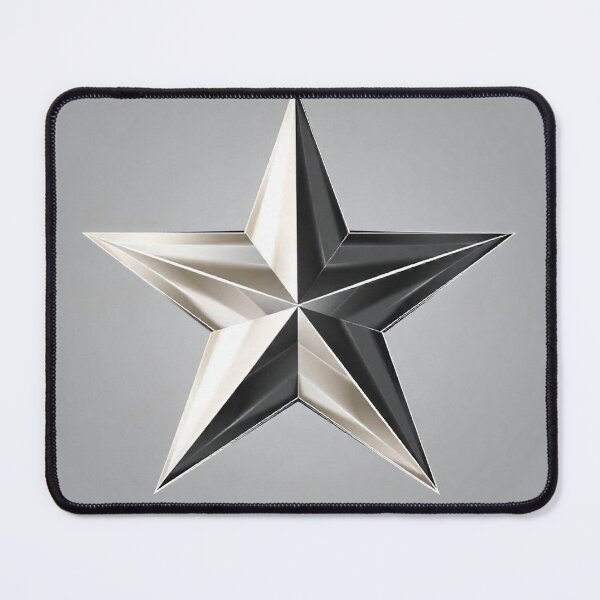 Item preview, Free Vector 3D Metal Star Isolated designed and sold by hjian8219.