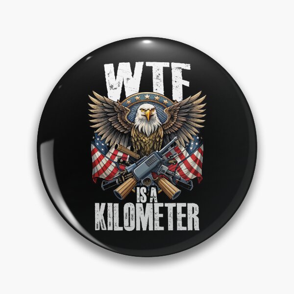 Item preview, WTF Is A Kilometer 4th Of July Eagle WTF Is A Kilometer Gear designed and sold by DynamicDesign.