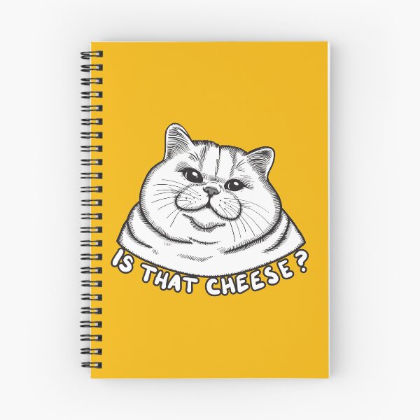 Item preview, Is That Cheese Cat designed and sold by KilkennyCat Art.