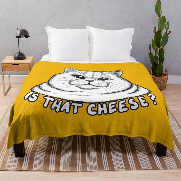 Item preview, Is That Cheese Cat designed and sold by KilkennyCat Art.