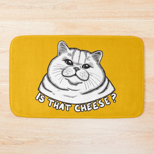 Item preview, Is That Cheese Cat designed and sold by KilkennyCat Art.