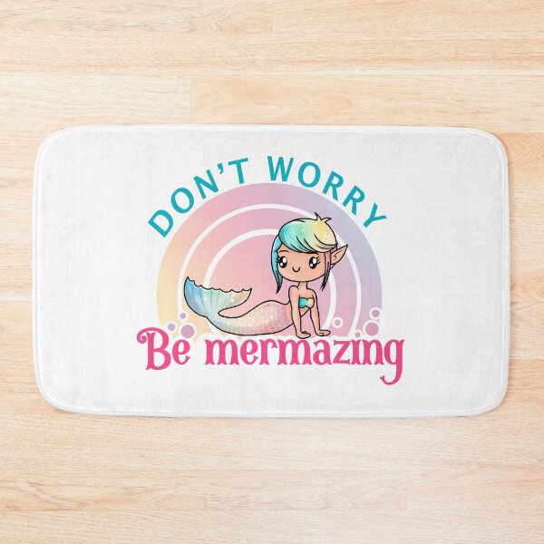 Item preview, Don't worry be mermazing designed and sold by CharmSpell.