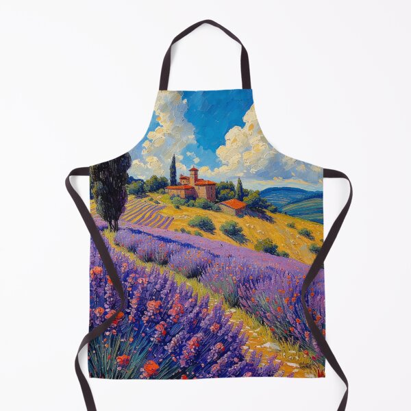 Item preview, Lavender Fields 1 designed and sold by Dawn van Doorn.